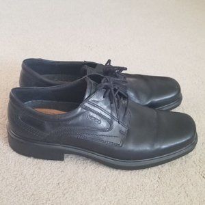ECCO Men's Helsinki Plain Toe Dress Oxford (Size 13, Gently Used)